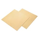 2 Stück H62 Messingplatten für Selbstgemacht Modelle