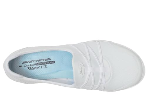 Skechers Skechers Women's Relaxed FIT Breathe Easy - Harbor HUES,White,9