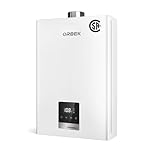 ORBEK Propane Gas Tankless Water Heater - Max 3.6 GPM 80,000 BTU Indoor Installation - CSA Certified On-Demand Instant Hot Water Heater 3/4" NPT Connector Size