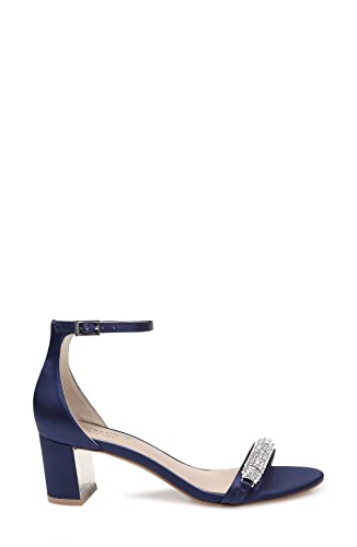 Jewel Badgley Mischka Ramsay Open Toe Block Heel