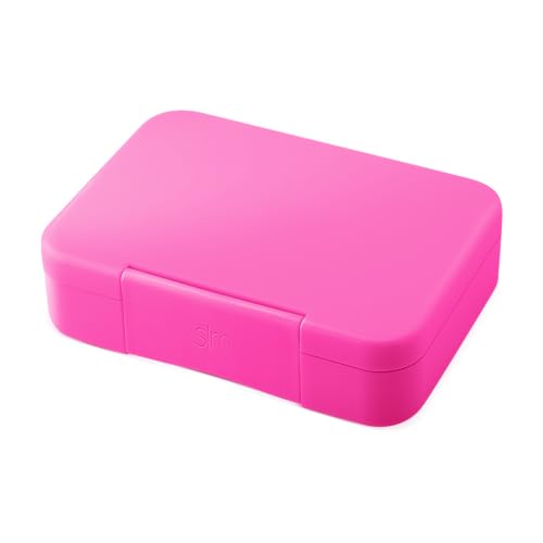 Image of Simple Modern Bento Lunch Box for Kids | BPA Free, Leakproof, Dishwasher Safe | Lunch Container for Girls and Boys, Toddlers | Porter Collection | 5 Compartments | Raspberry Vibes