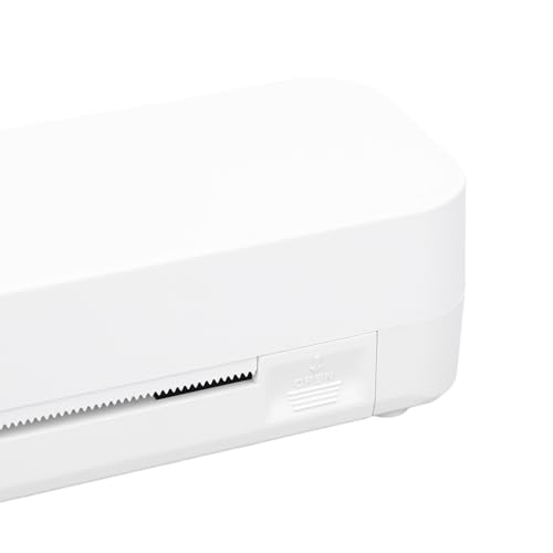 Image of Walfront Portable Thermal Printer, Wireless Inkless Printer with 203 DPI HD Print Technology, 2600mAh Battery, 57mm to 216mm Paper, Compact for Home Office School iOS OS X