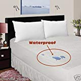 Single Aaf Textiles Cotton Terry Towelling Waterproof Mattress Protector Cover Pad Extra Deep Non Crinkly Anti Allergy Anti Bacterial Anti Dust Mite All Uk Sizes