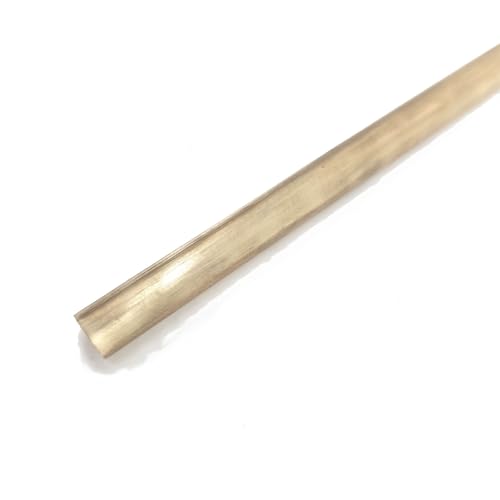 TUBENEXIAN 真鍮丸棒 200mm 旋盤用ロッド 5本 DIYクラフト用 直径3mm 4mm ナイフハンドルリベット模型製作用 CNC(4x100mm)