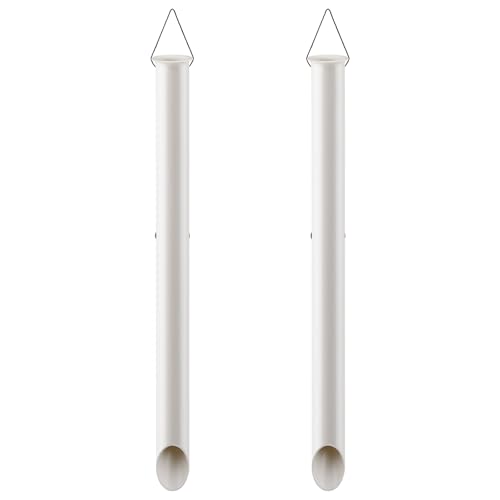 Dr.Fish PVC Sand Spike Surf Fishing Rod Holder 27 Beach Fishing Surf Casting Rod Holder Portable Rod Stand for Beaches Riverbanks and Sandy Shores - 2 Pieces