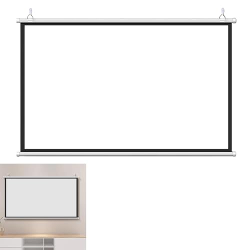 Pantalla Manual de Proyección 4:3 72 in Plegable y Portátil