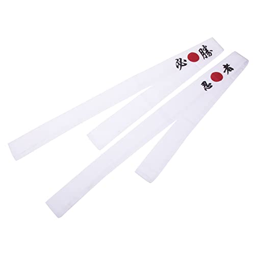 BESPORTBLE Karate Supply Japanese Chef Headband Comfortable Portable Band for Hair One Size Fits