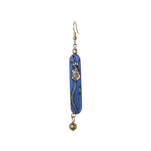 Image of Handcrafted Bohemian & Tribal Earrings for Women - Ethnic Brass, Floral & Festival-Inspired Statement Designs in Drop, Dangle, Hoop & Stud Styles