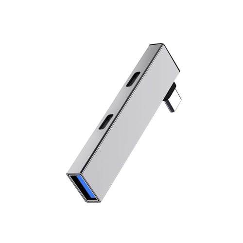 Hubs usb c de aluminio tipo c a 2 tipo c