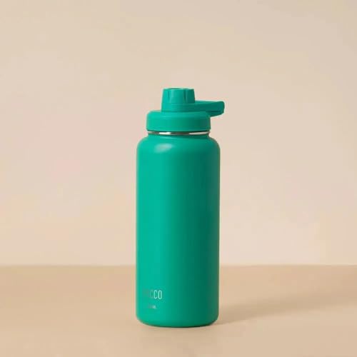 PACCO Garrafa Térmica Hydra V3 950ml | Puretaste Aço inox 18/8 Até 12 horas Quente Até 24 horas Frio