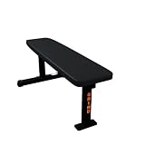 GRIND Fitness 3 Post Utility Flat Weight Bench Exercise Workout Bench Basics Pressing Strength Train