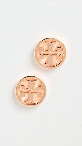 Image of Tory Burch Women's Icon Circle Stud Earrings