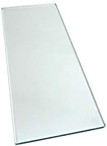 Taytools 279144 One Piece 5/16 x 5 x 12 Dead Flat Float Glass for Scary Sharp Sharpening System