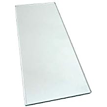 Taytools 279144 One Piece 5/16 x 5 x 12 Dead Flat Float Glass for Scary Sharp Sharpening System