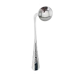 Bias&Belief Ustensiles Incurvés Adaptatifs Courbe Exercice Cuillère en Acier Inoxydable Auto Alimentation Cuillère Gauche Droitier Anti-Chute Vaisselle Extra,Left