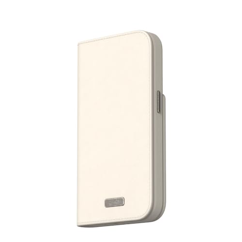 moshi Overture for iPhone (MagSafe�ɂ��Ή��������E���X�����E�H���b�g�P�[�X) (iPhone 15 Pro�p, Eggnog White)