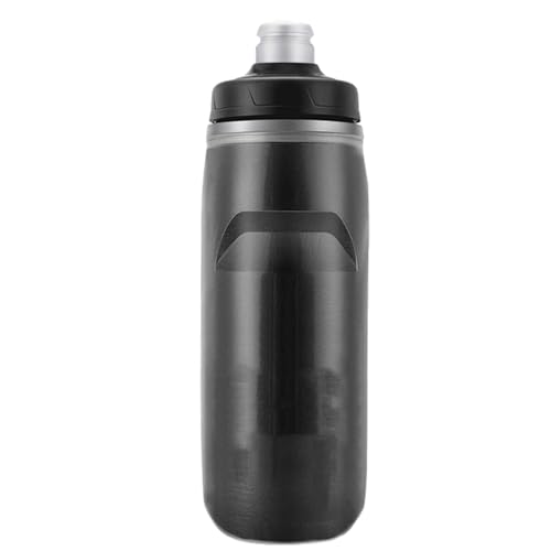 Gitekain - Botella de agua para ciclismo, con gran apertura, isotérmica, para ciclismo, para ciclismo, adulto, padre, correr, gimnasio, camping, senderismo, escuela, playa, playa,