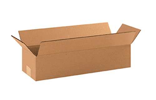 Image of Secure Seal - 50 Pack of 18x6x4 inch Corrugated Cardboard Packing Shipping Mailing Moving Carton Boxes Cube