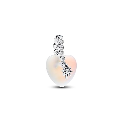 PANDORA Sternschnuppe & Herz Charm-Anhänger 794143C01 Charm Anhänger
