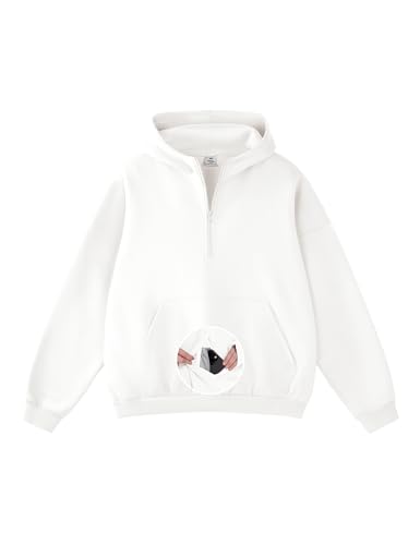 Amazon.com: FAIABLE Oversized Hoodie Sweatshirts for Women Couples