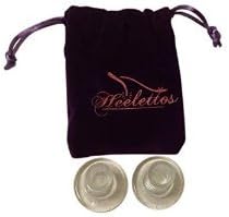 Clear High Heel and Stiletto Shoes Protectors with Free Carry Pouch (One Size, 1, Count)