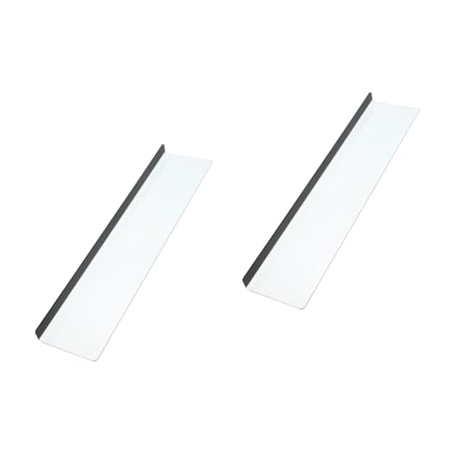 NUOLUX 付箋ボード 透明モニターメモボード 2個セット デスク上貼付け可能 会議用メモパネル 予定表 タスク管理 卓上ホワイトボード