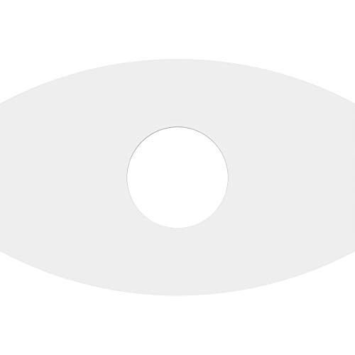 Image of Ekena Millwork CMP14X9KY-04000 Kailey Architectural Grade PVC Contemporary Urethane Ceiling Medallions 14 inchW x 9 3 /8 inchH x 4 inchID x 7 1 /2 inchC x 1 inchP