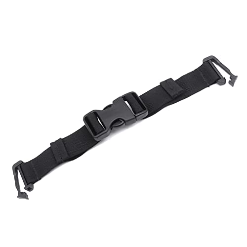 Srutueo 1 PCS Scuba Diving Backmount Sidemount BCD Quick Release Chest Strap Parts Diving Accessories, Black