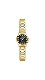 melody in love watch online Correa de 7.5 pulgadas Guess US - Reloj analógico para Mujer en Tono Dorado y Negro, Tono Dorado/Dorado/Negro, Melody