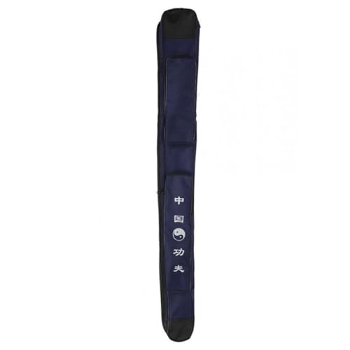 Housse pour sabre Tai Chi en toile imperméable bleue paquet long DOITOOL
