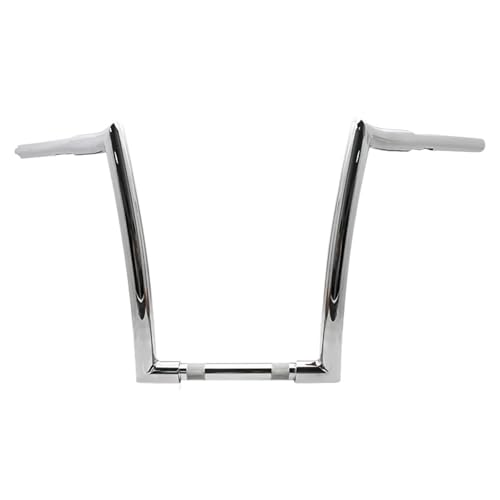Guidon Chrome 14" Fat Boy et Softail en acier robuste et brillant
