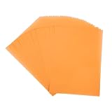 PATIKIL 27.9x21.6cm Pergamentpapier 36 Stück Bedruckbares Transparentpapier Durchsichtige Pergamentblätter Jackets Durchpausen 100g Orange