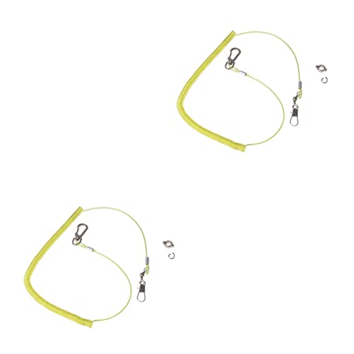 BESPORTBLE 2 Piezas 3 Correa De Loro Cosas Al Aire Libre Tracción De Aves De Compañía Correa De Pie De Arnés De Vuelo De Aves Correa Elástica para Loros Paloma Mascota Elasticidad