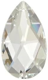 B&P Lamp BrilliantCut 1 5/8 Inch (40MM) Clear Faceted Ball