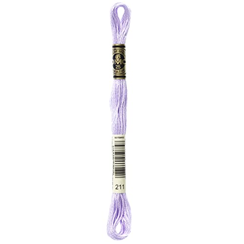 Image of DMC 6-Strand Embroidery Cotton Floss, Light Lavender