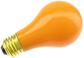Ceramic Orange Bulb, 100A/O 130 Volt, A19 Light Bulb (1 Pack)