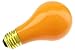 Ceramic Orange Bulb, 100A/O 130 Volt, A19 Light Bulb (1 Pack)