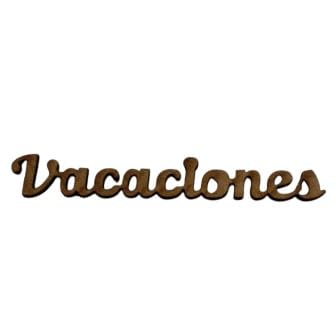 Creando Palabra Vacaciones 10x1,5cm.