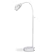 Produktbild LED Lupenlampe Tri Spektrum mit Netzteil und Akkubetrieb. Stehlampe, Tischlampe und Klemmlampe in einem sowie Farbwechsel in drei Farben: Tageslicht, Kaltlicht und Warmlicht