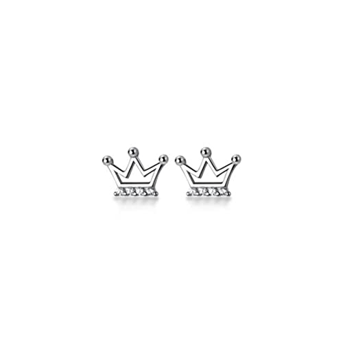 Petites boucles d'oreilles à la couronne creuse à offrir pour une fête