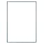 FRAMO 35mm fotolijst 46x27 cm | donkerblauw wazig | handgemaakte MDF-houten lijst met onbreekbaar kunstglas en robuuste MDF-achterwand