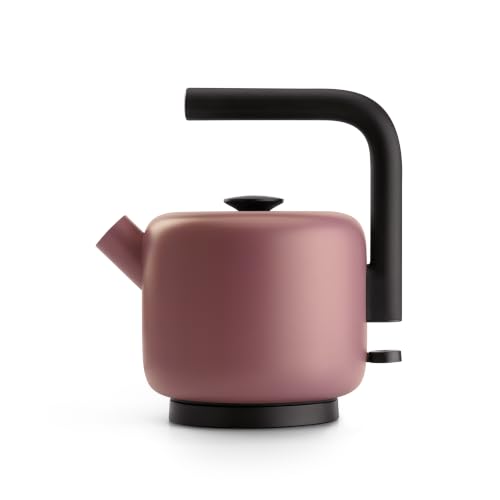 Image of Fellow Clyde Electric Kettle - Desert Rose, Amazon Exclusive, 1.5 L | Amazon Exclusive color of Clyde Electric Kettle with 1.5 L capacity, fast boiling, and a drip-free pour for everyday use.