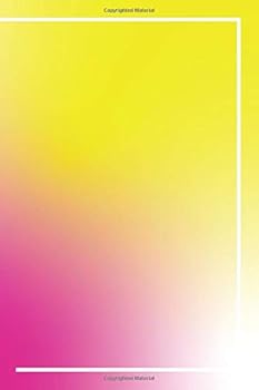 Pink Yellow in the Alphabet Series, Grid Blank Journal