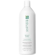 Biolage Scalp Sync Calming Shampoo - Gently Cleanses Dry &amp; Sensitive Scalps, Hydrates &amp; Soothes, Fermented Tea Blend &amp; Glyc