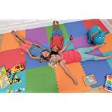 Norsk Reversible Multi-Purpose Foam Flooring, 25" x 25" - 8 Pack, New Colors!