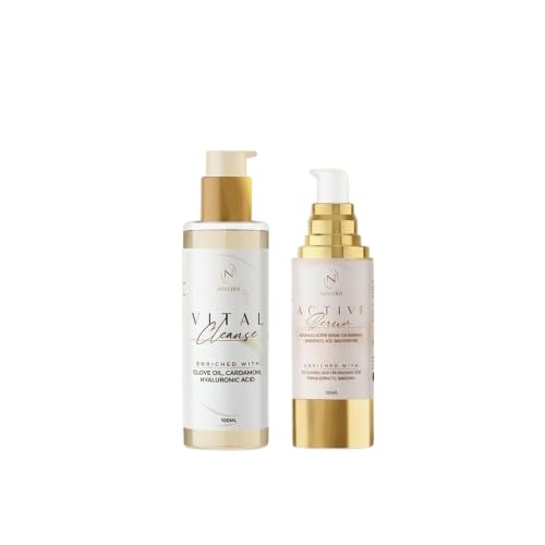 NIVORR Combo Set Vitamin C Skincare Set Vital Cleanse Face Wash And Glow Serum Hydrating Brightening Anti Aging Formula Fo... - Review, Price and Buying Guide