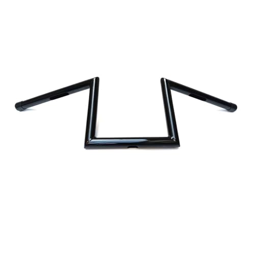 Guidon 3 trous 1'' en acier haut de gamme pour finition Bobber épurée