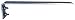 Festoon Tow Arm,I-Beam,Length 1-1/2 Ft