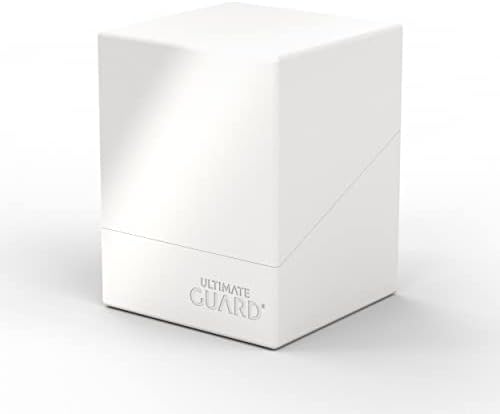 Ultimate Guard Boulder Solid 100+, Deck Case for 100 Double-Sleeved TCG Cards, White, Secure & Durable Storage for Trading Card Games, No Transparency — view 4