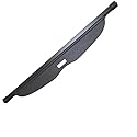 Generisch Laderaumabdeckung Kofferraumabdeckung Für Jeep Für Grand Für Cherokee WK2 (Bodykit Baujahre 2011–2022) – Verschleißfeste Trennwandabdeckung Kofferraum Schutz Abdeckung(Leder)
